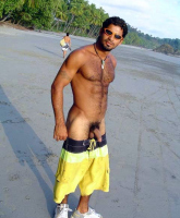 beach-youngarabman-naked-cockout